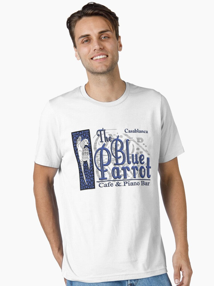The Blue Parrot Cafe Casablanca Essential T Shirt T Shirt Clean Design