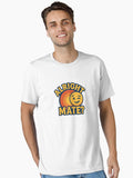 Alright Mate Funny British Slang T Shirt Sticker Retro Emoji Design Essential T Shirt T Shirt Premium Print Hot Right No