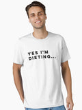Yes I m Dieting Essential T Shirt T Shirt Minimal Style