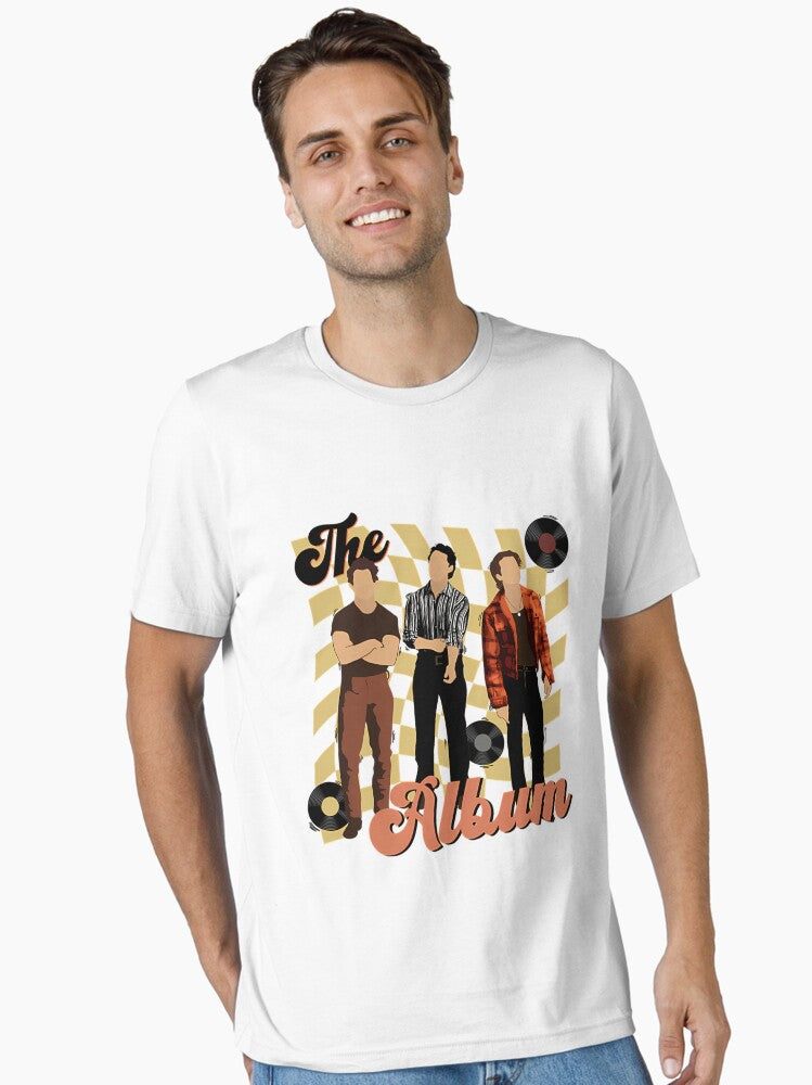 Vintage Jonas Brothers The Album Retro Tour 2023 - Five Albums One Night kevin jonas Essential T-Shirt T-Shirt | Viral Style | Must-Have Style