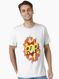 Pop Essential T Shirt T Shirt Streetwear Style Daily Wear