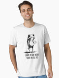 I Have To Say Weird Stuff Or I ll Die Funny Frog Meme Essential T-Shirt | Premium Unisex T-Shirt, Trending Graphic Tee