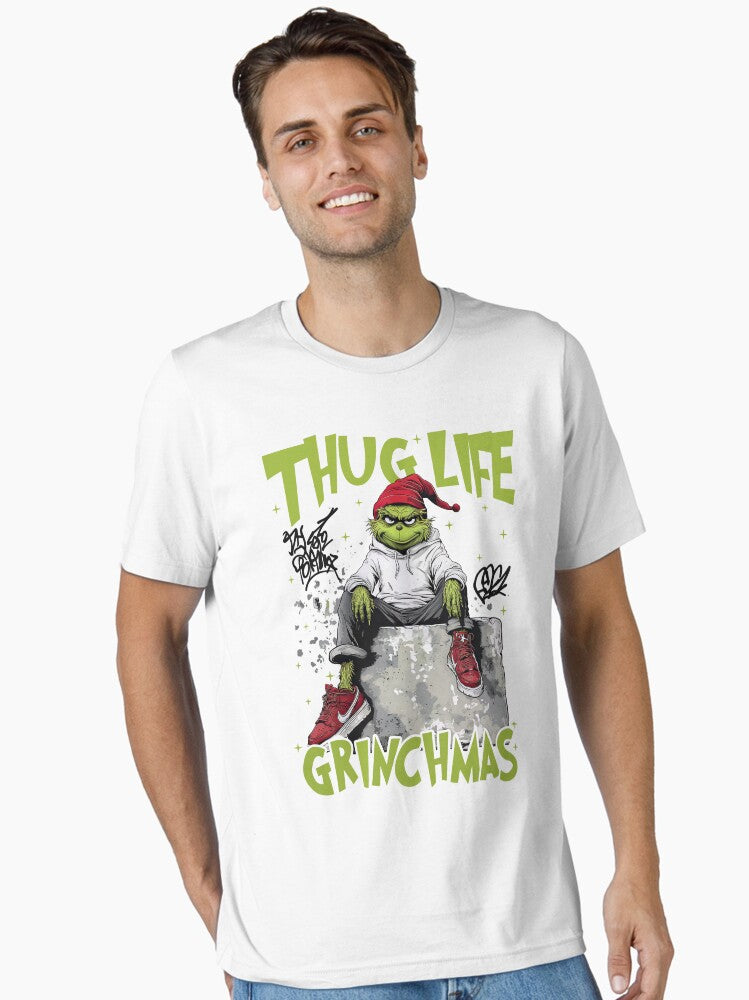 Thug Life Grinchmas Essential T Shirt T Shirt Holiday Trending Christmas Season Pick