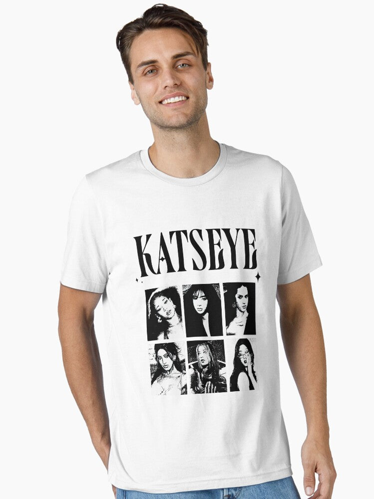Katseye Retro 90s Graphic, Kpop Girl Group Music Tour 2025 Essential T-Shirt