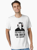 He does not fok smash my door Guenther Steiner F1 Essential Shirt T Shirt Minimal Style