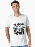 Reading is my super power Best Gift for books lovers Essential T Shirt T Shirt Premium Quality Daily Comfort