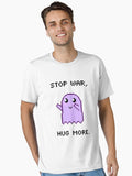Stop War Hug More Essential Shirt T Shirt Minimal Style