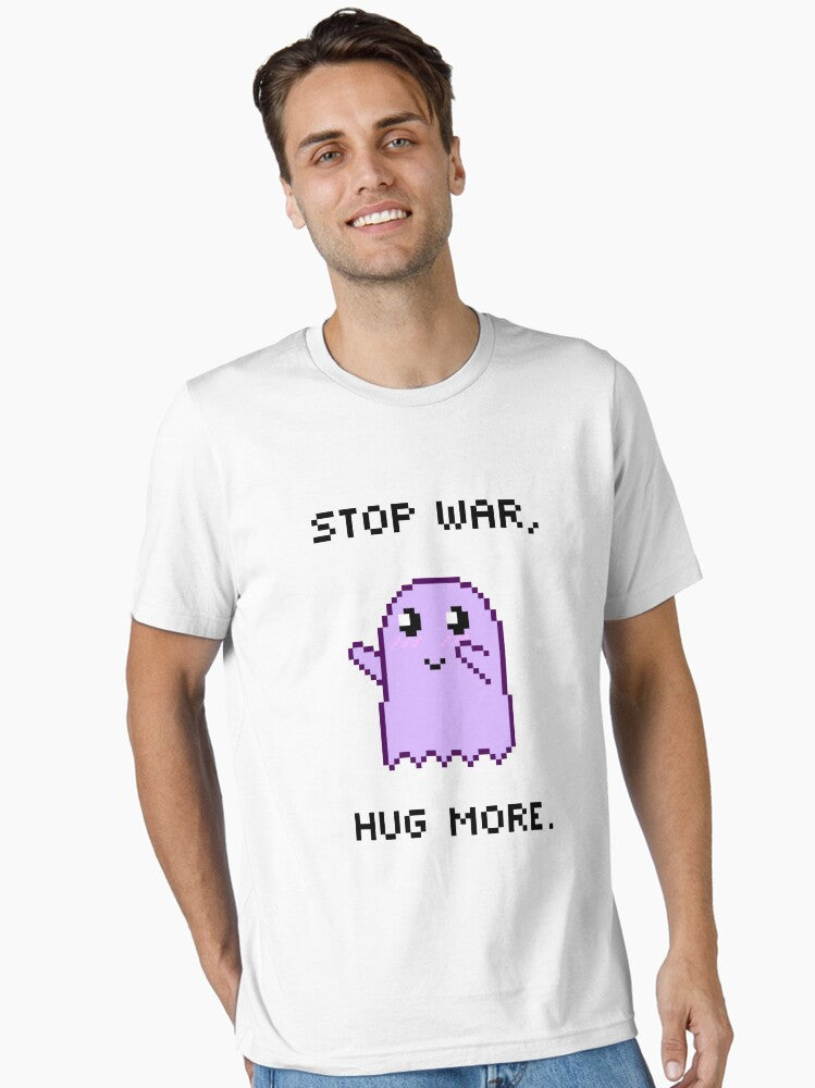 Stop War Hug More Essential Shirt T Shirt Minimal Style