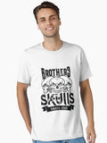 Brothers Skulls Bikers Club Essential T-Shirt T-Shirt | Exclusive Edition | Top Pick For Fans