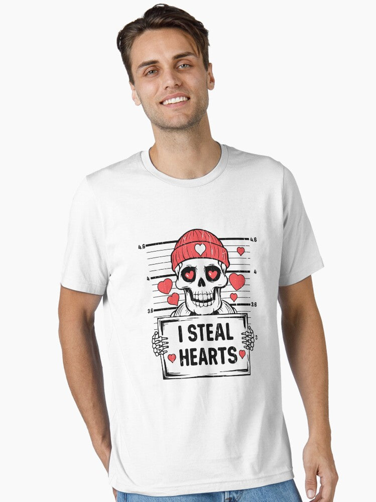 I Steal Hearts Valentines Essential Shirt T Shirt US Market