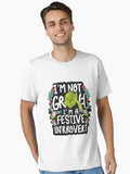 Embrace Festive Introversion Our Whimsical Outdoor Christmas Essential T Shirt T Shirt Holiday Trending Limited Drop Fee