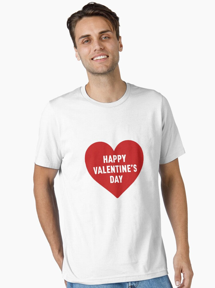 Happy Valentine Day Red Essential Shirt T Shirt US Market