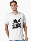 Fourth Wing Dragon Fantasy Essential T Shirt T Shirt Viral US Style Streetwear Essential