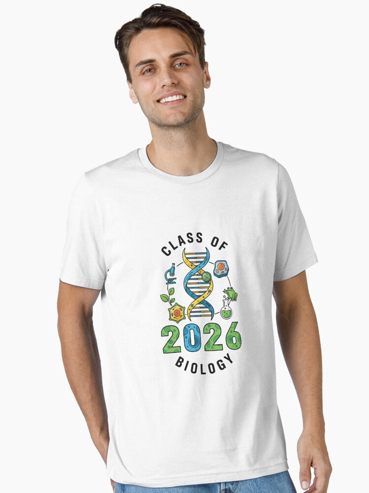 class of 2026 biology class t shirt Essential T Shirt T Shirt Comfort Fit Gift Ready