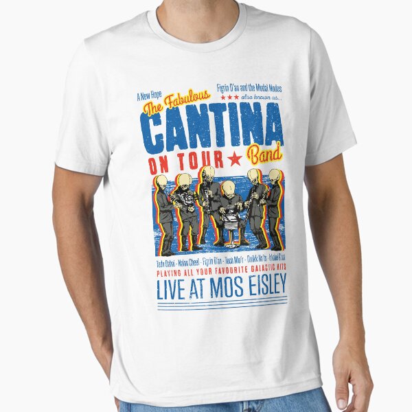 Cantina Band Live At Mos Eisley Essential T-Shirt for Sale by Purakushi