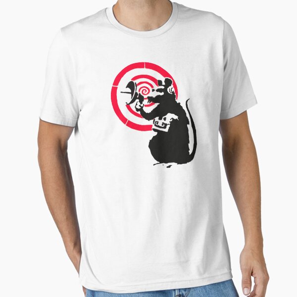 Radar Rat Stencil Essential T-Shirt for Sale by WE-ARE-BANKSY