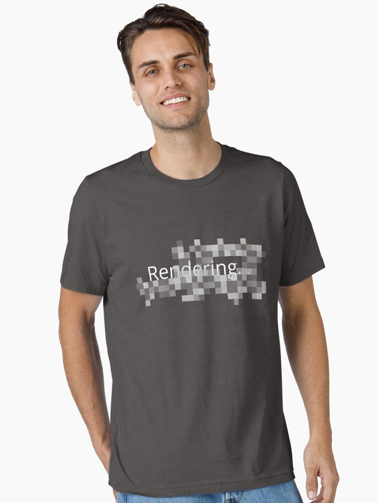 Rendering Process Essential T Shirt T Shirt Premium Print