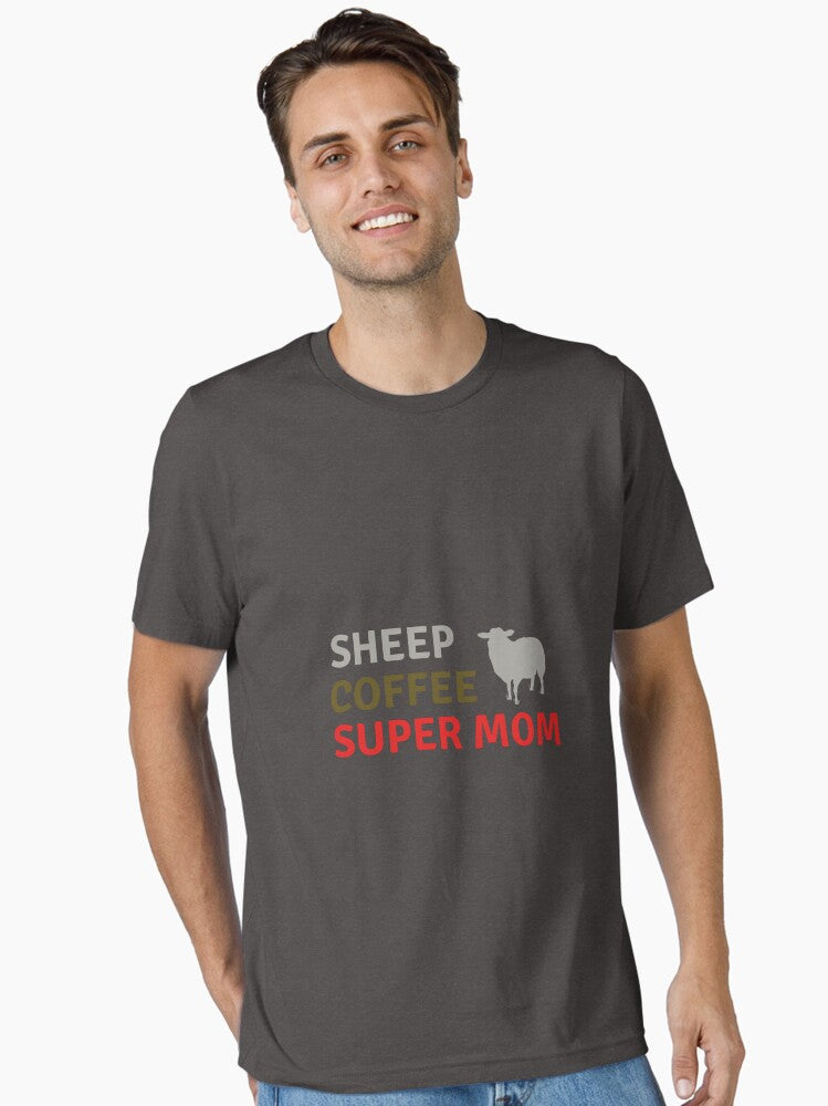 Super Mom Loves Coffee and Sheep