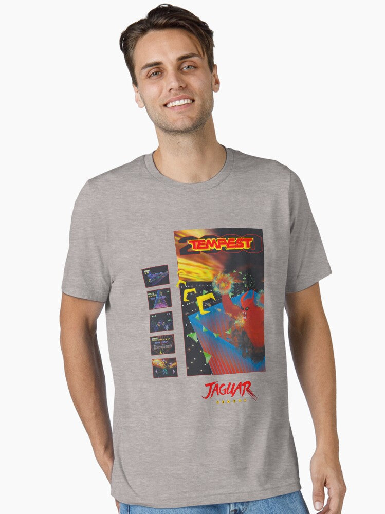 Tempest 2000 Retro Video Gamer - Jaguar 64 Bit Essential T-Shirt | Premium Unisex T-Shirt, Trending Graphic Tee