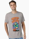 Monsters Only Play Home Runs Halloween Baseball Design Essential T Shirt T Shirt Viral TikTok Daily Wear