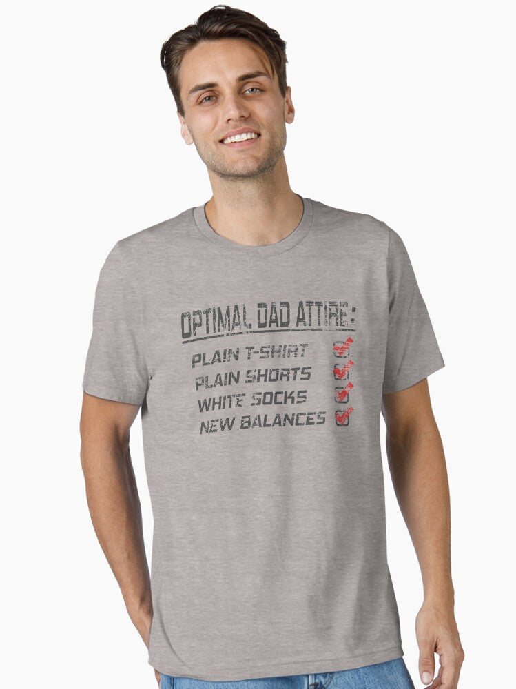 Optimal Dad Attire Essential Shirt T Shirt Gift Ready