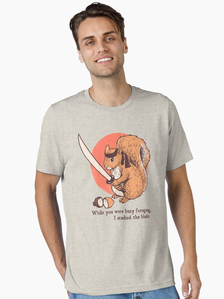Squirrel Blade Essential T-shirt | Trendy Graphic Tee | Casual Unisex T-shirt