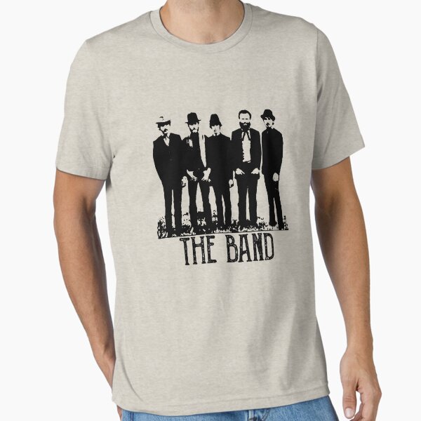 The Band Vintage Retro Concert  Essential T-Shirt for Sale by threeampersands