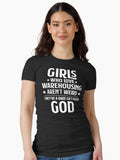 Warehouse Worker Warehouseman Warehousing Fitted T Shirt