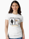 ADHD Awareness - It's Ok To Be A Little Different Fitted T-Shirt