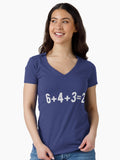 Seeing Double Fitted V Neck T Shirt T Shirt Premium Print Hot Right Now