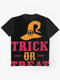 Trick Or Treat Graphic T Shirt Minimal Style