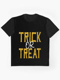 Trick Or Treat Graphic T Shirt Premium Print