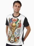 Soccer Championship 2026 Host Nations Graphic T-Shirt