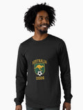 Australia Football 2026 Soccer Crest Long Sleeve T-Shirt
