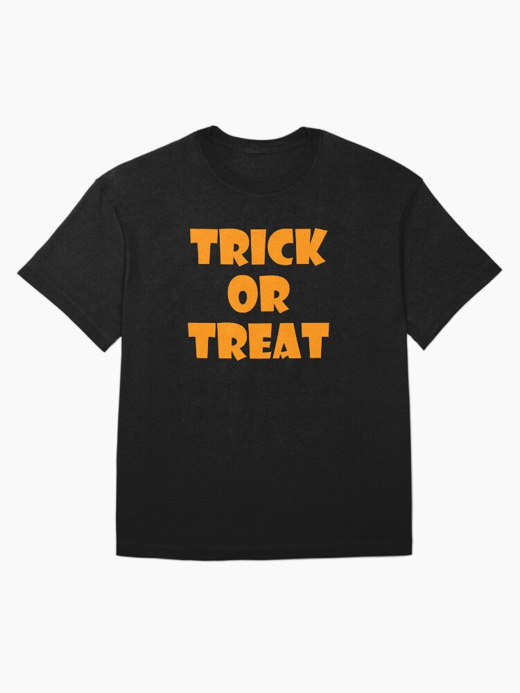 Halloween Trick Or Treat Oversized T Shirt Everyday Wear 2