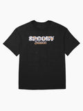 Bold Pastel Kawaii Text Spooky Season Halloween Graphic Oversized T Shirt