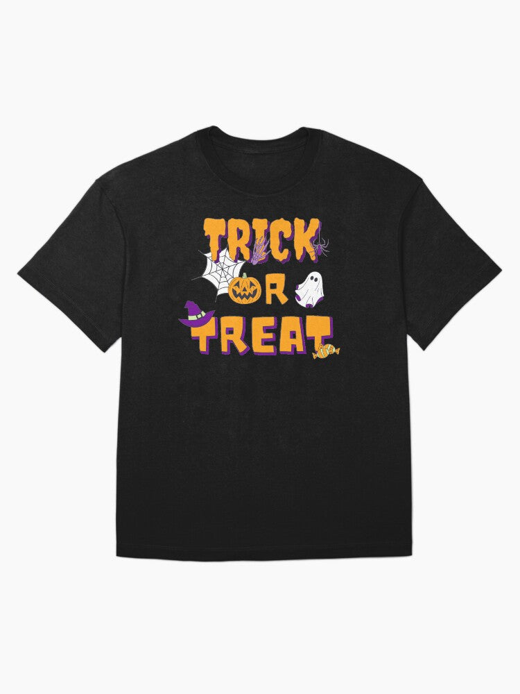 Trick Or Treat Oversized T Shirt Premium Print 12