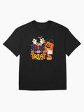 Trick Or Treat Oversized T Shirt US Trend