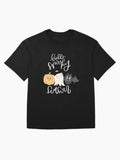 Hello Spooky Season Oversized T Shirt