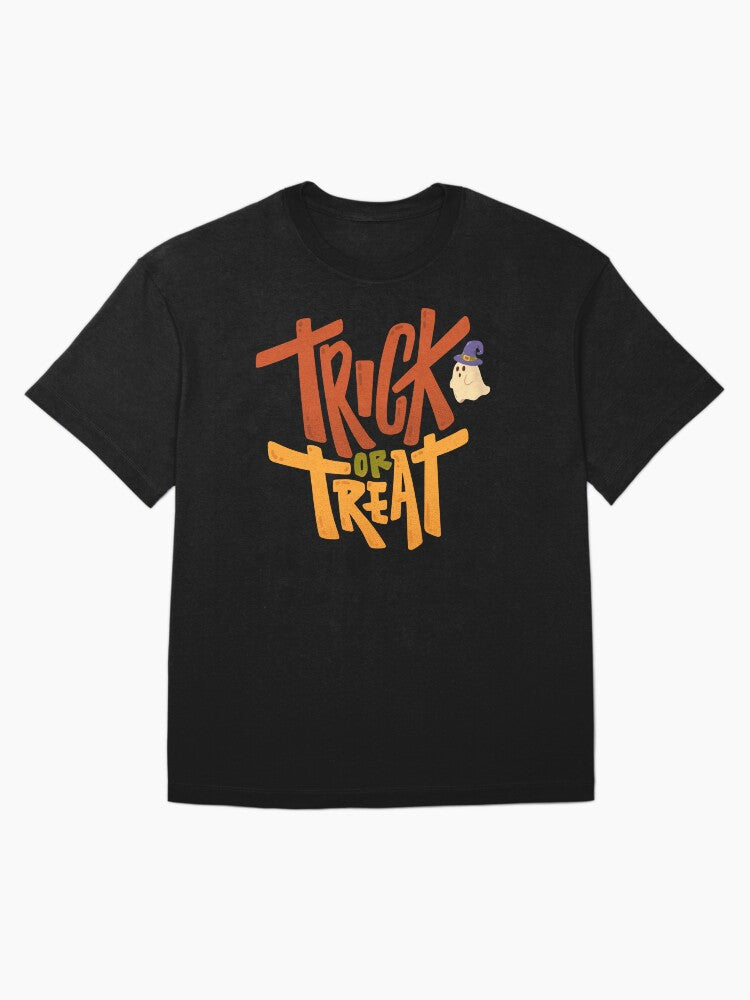 Trick Or Treat Halloween Oversized T Shirt Everyday Wear 2