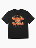 Halloween Trick Or Treat Oversized T Shirt US Trend 2