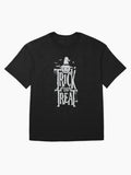 Trick Or Treat Halloween Oversized T Shirt Clean Design 3