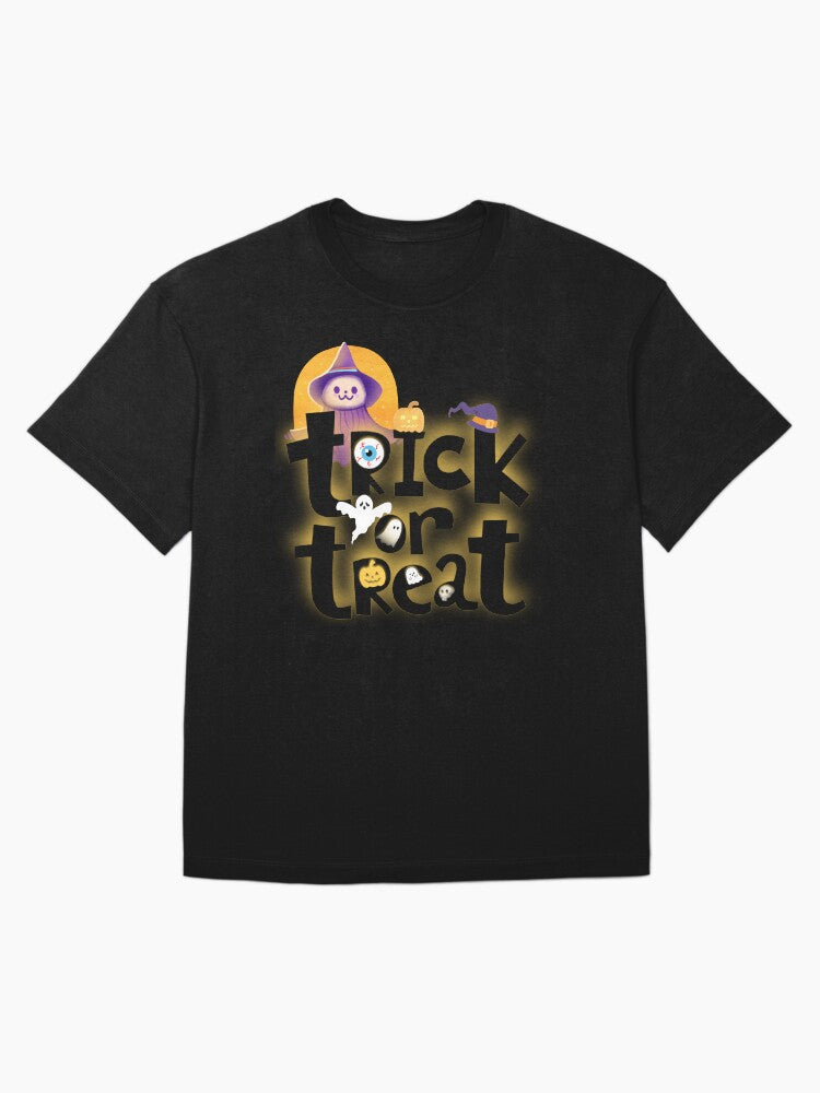 Trick Or Treat Oversized T Shirt Everyday Wear 15