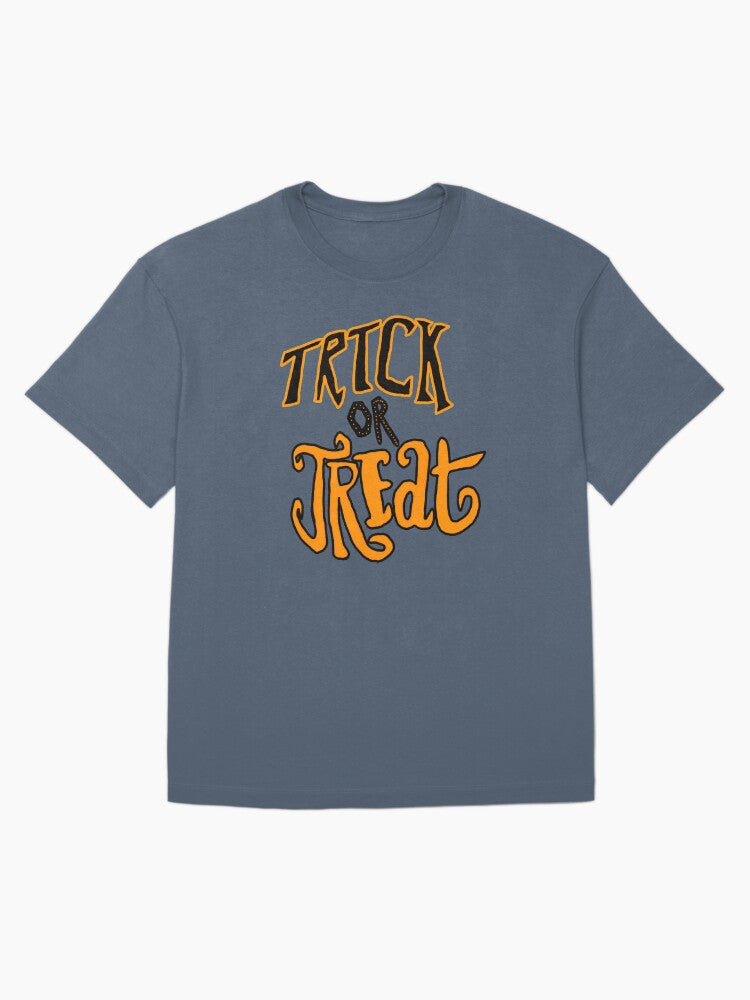 Trick Or Treat Oversized T Shirt Minimal Style