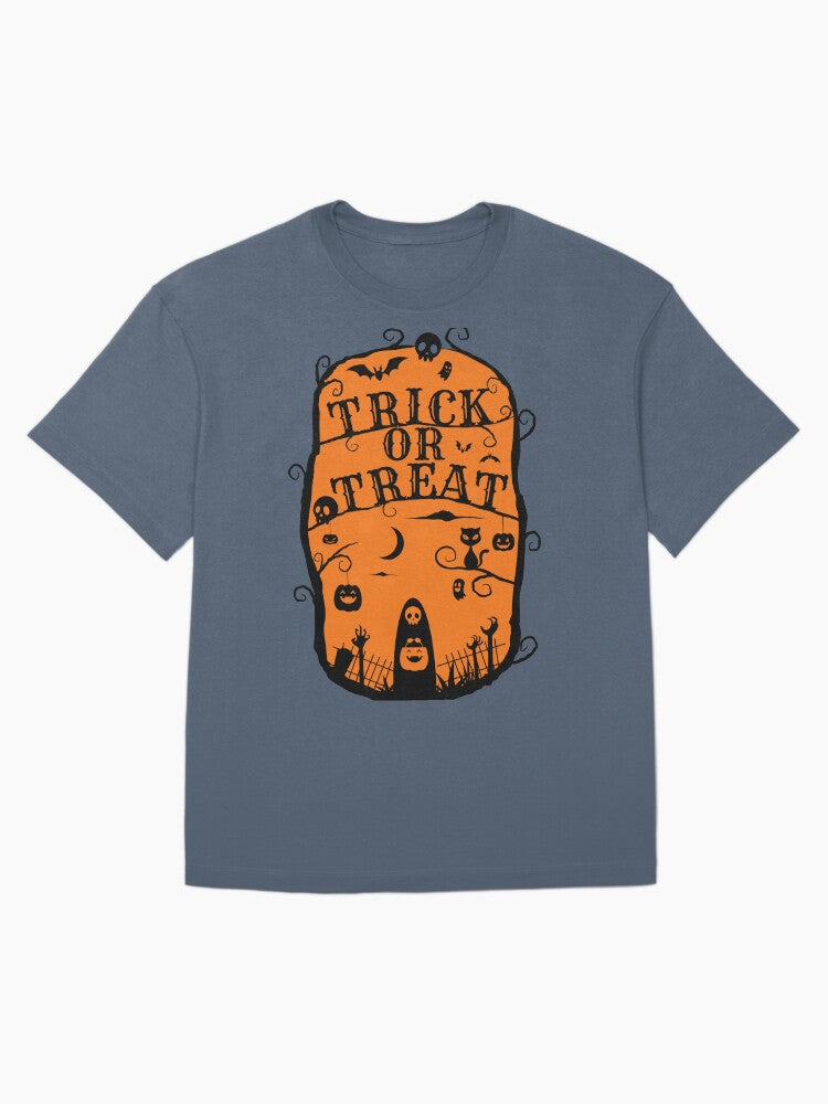 Trick Or Treat Oversized T Shirt Premium Print 7
