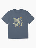 Trick Or Treat Oversized T Shirt Minimal Style 7