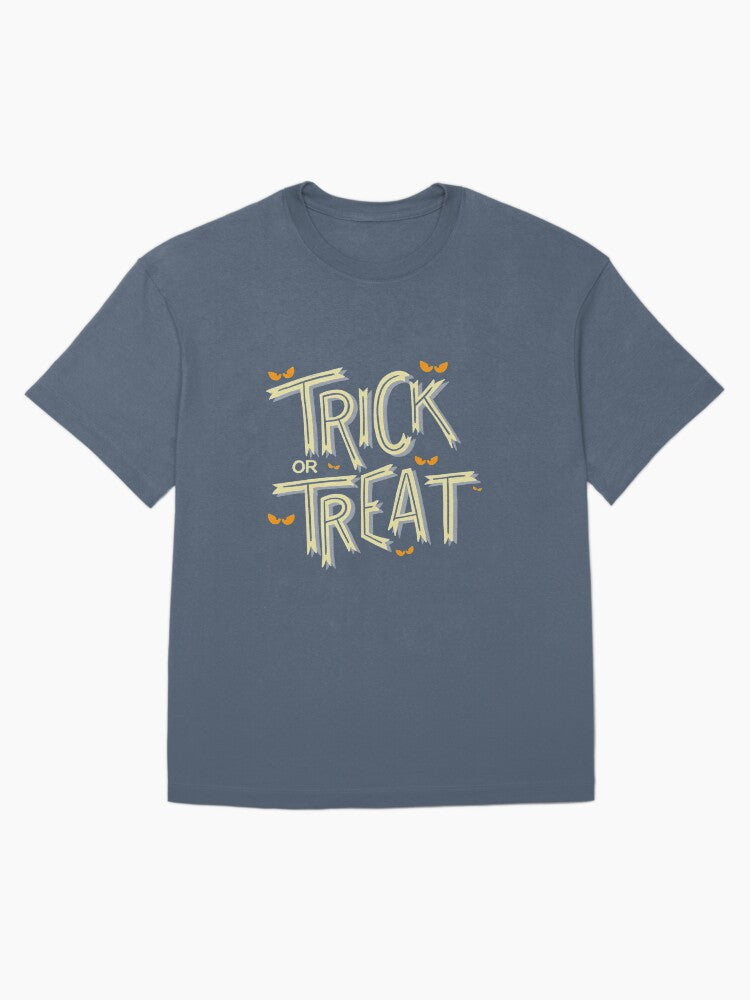 Trick Or Treat Oversized T Shirt Minimal Style 7