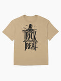Trick Or Treat 2 Oversized T Shirt US Trend
