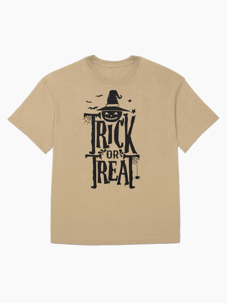 Trick Or Treat 2 Oversized T Shirt US Trend
