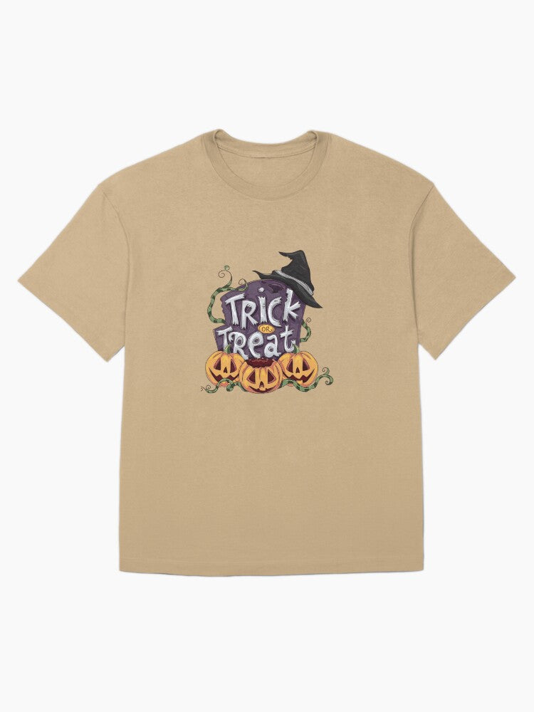 Halloween Spooky Horror Ghost Funny Oversized T Shirt Premium Print